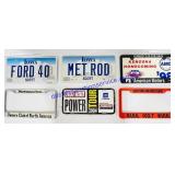 Iowa License Plates and License Frames