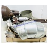Duct Elbows, Lamp, & Trowels