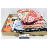 Clothes Pins, Leather Apron, Work Gloves, Etc