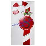 Metal Christmas Cane Yard Decoration
