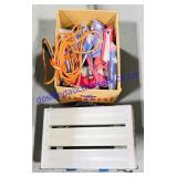 Steel 13' Folding Step Stool, Extension Cord and