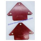 Red Metal Magnetic Welding Holders