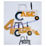 3 Case IH Metal Wall Decorations