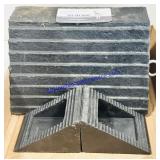 3 Rubber Wheel Chocks