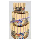 A Stitch in Time Round Nesting Sewing Boxes