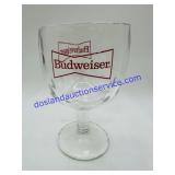 Vintage Budweiser Stemmed Glass