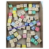 Wooden Letter Blocks