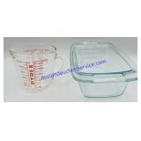 PYREX Baking Dish & Measuring Cup