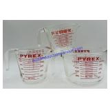 PYREX Measuring Cup Set 1000ML, 500ML & 250ML