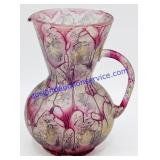 Small Asymmetric Pattern Glass Pitcher