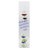 Glass Multicolored Water Galileo Thermometer