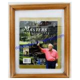 Signed And Framed Masters Journal. 16ï¿½x13ï¿½