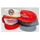 Lot of 6 Baseball Hats