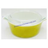 Olive Pyrex Lidded Baking Dish