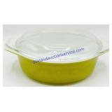 Olive Pyrex Lidded Baking Dish