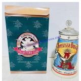 Anheuser-Busch 1996 Ceramic Stein w/ Hinged Lid
