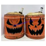Decorative Pumpkin Gas Cans