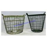 Vintage Wire Baskets 12ï¿½