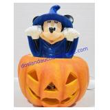 Mickey Mouse/Pumpkin Plastic Electric Lighted
