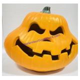 Plastic Electric Lighted Jack-O-Lantern
