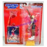 Chicago Bulls Dennis Rodman Starting Line Action