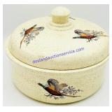 Pheasant Design Ceramic Baking Dish