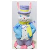 Plastic Easter Bunny Electrical Lighted