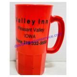 Valley Inn Red Plastic Mug