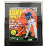 Bob Toski Signed Framed Golf Digest. 14ï¿½x12ï¿½