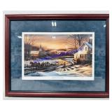 Framed Terry Redlin Print. 23ï¿½x18ï¿½