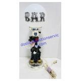 Vintage Charlie Chaplin Drunk Bum Bar Lamp