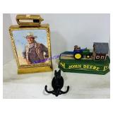 Vintage John Wayne Bourbon Decanter, John Deere