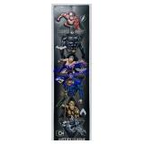 Justice League Tin Sign. 32ï¿½x9ï¿½