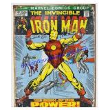 Tin Iron Man Comic Cover. 16ï¿½x13ï¿½