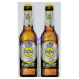 2 Radler Beer Tin Signs. 27ï¿½x7ï¿½