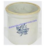 Western Stoneware 2 Gallon Crock
