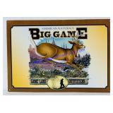 American Naturals Big Game Tin Sign. 17ï¿½x12ï¿½