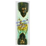 Victorian Style Glass Mantle Vase