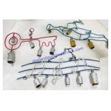 3 Metal Hanging Wind Chimes