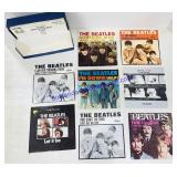 Beatles Vinyl 45 Records in Dust Covers