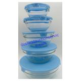 Glass Bowls w/ Lids