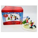 Disney Ceramic Christmas Mickey & Minnie Go