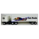 Vintage Metal Cub Foods Semi Truck Toy