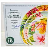 Members Mark 18 Piece Melamine Dinnerware Set