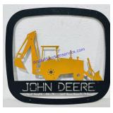 Metal John Deere Sign. 14ï¿½x13ï¿½