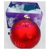 Glass Christmas Ornament