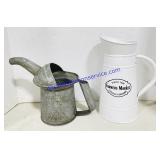 NYC-PA 1Qt. Oil Can & Farmers Market Metal