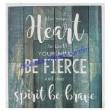 Wood Hanging Decor. 20ï¿½x18ï¿½