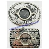 Pair of Metal Belt Buckles