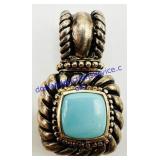14KT Gold Over Sterling Necklace Pendant